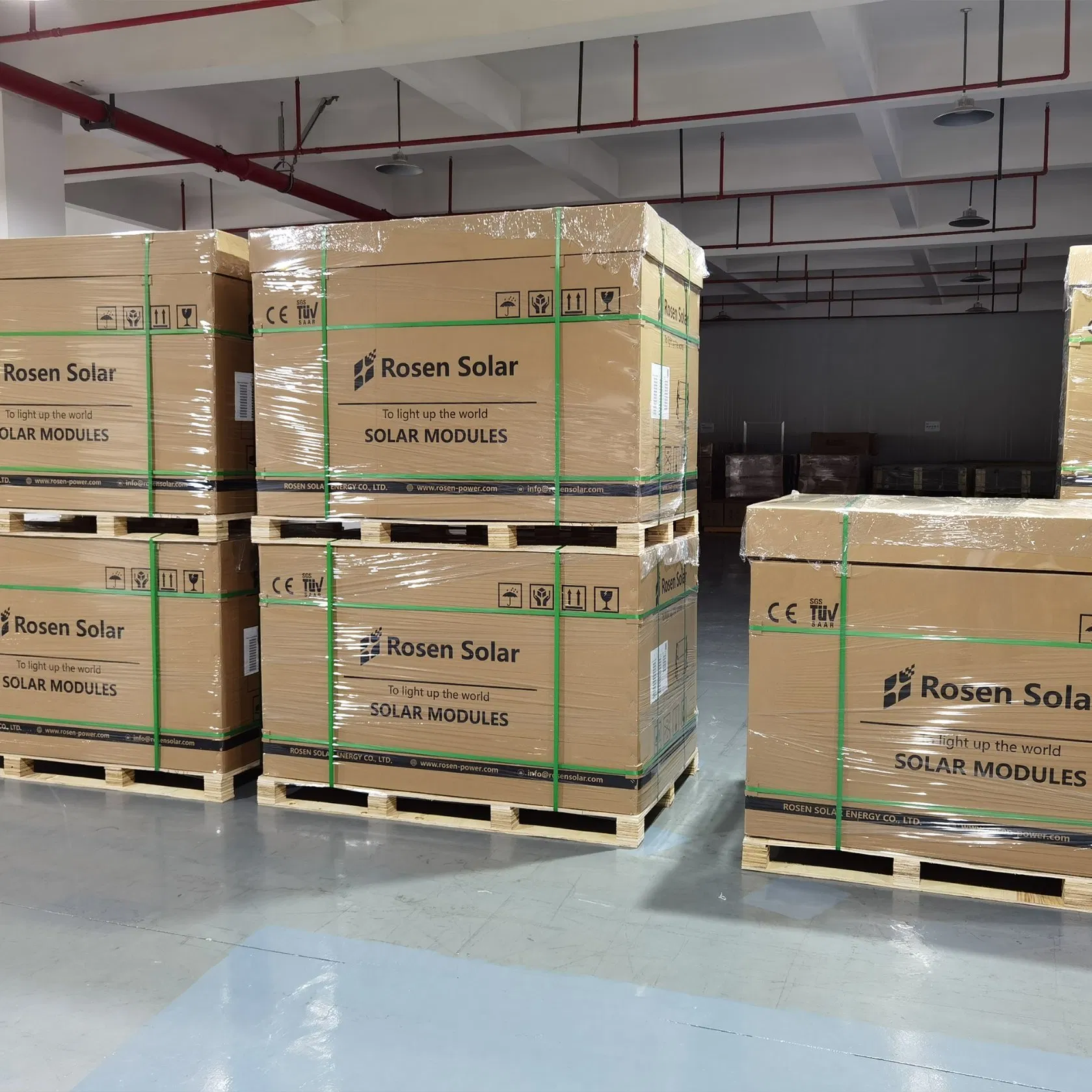 Paneles Solares Rosen Mono 700W Módulo de Energía Fotovoltaica 600W 700W para Uso Comercial