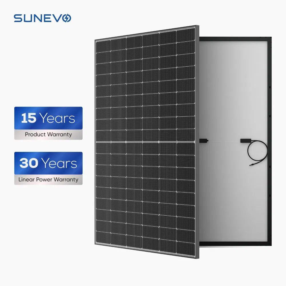 Paneles Solares Sunevo Smart N Tipo 435watts 445watts 455watts Panel Solar de Almacén de la UE para Toda la Casa