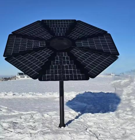 Venta Caliente 1000W Sistema de Energía Solar Fotovoltaica Solar para el Hogar Panel Solar en Forma de Flor fuera de la Red Solar Girasol
