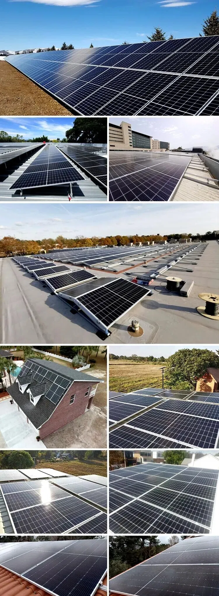 Transporte de paneles solares