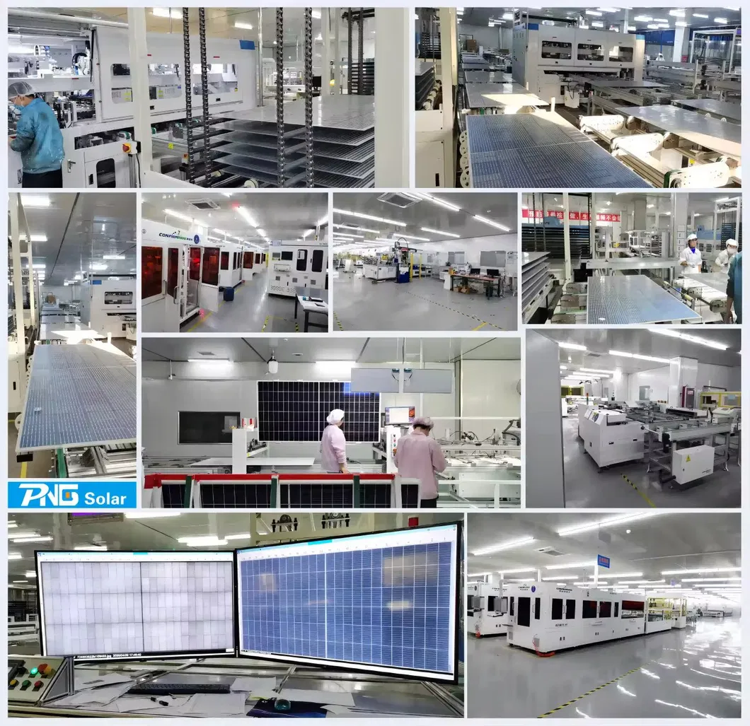 Panel Solar de Silicio Monocristalino Residencial, Industrial, Comercial PNG 2278*1134*35mm OEM 580W