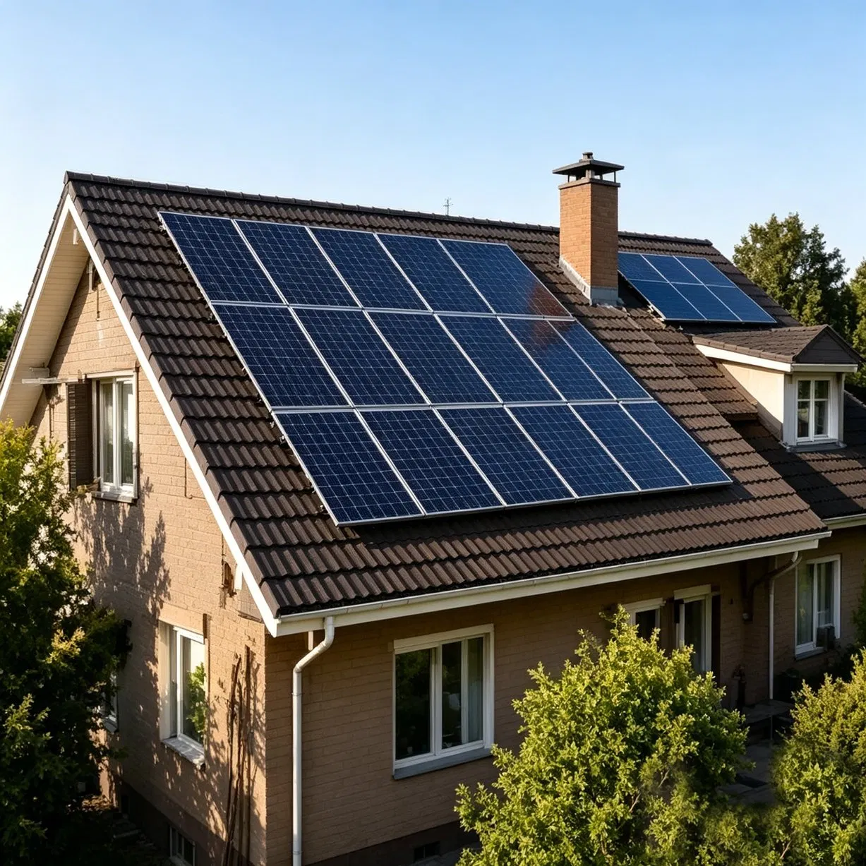 Duradero y alta absorción de luz 590~615W paneles solares monocristalinos N-Type Topcon para generación de energía industrial