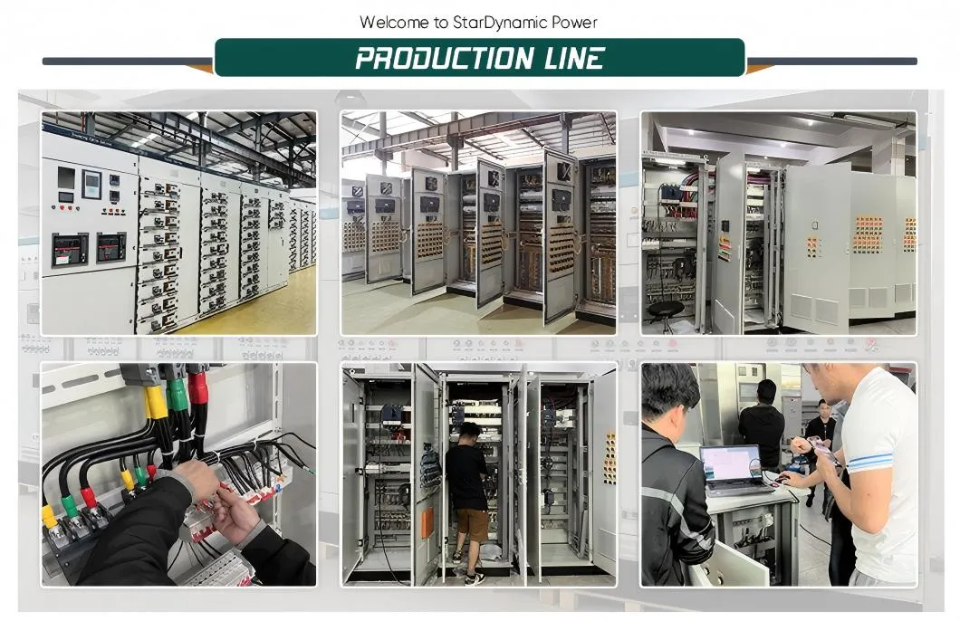 Gabinete de Protección Solar Panel de Control de Baja Tensión para Suministro de Energía Comercial