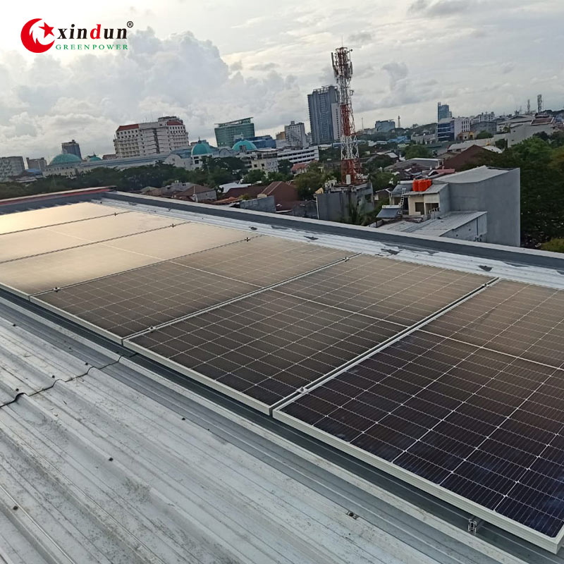 para sistema solar fuera de la red 550 vatios 550W mejores paneles solares para casa paneles solares mono PV