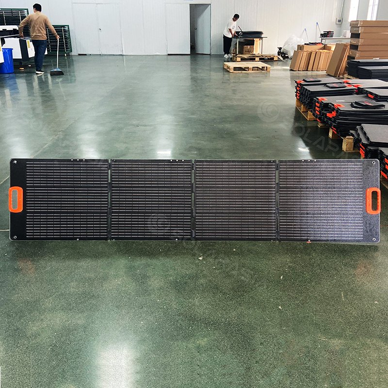 2024 Producto Caliente 200W Panel Plegable Monocristalino Solarasia Paneles Portátiles para Cargar Panel Solar para el Hogar