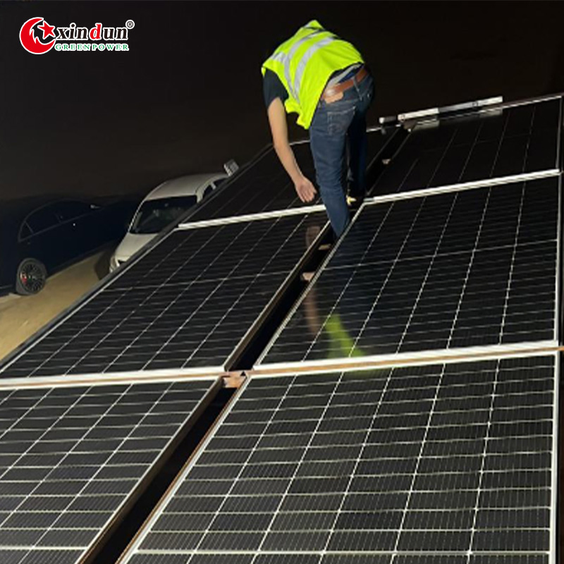 para Uso Industrial en el Hogar Mejor 550W Placa Solar Energía Solar PV Array 550watt Panel