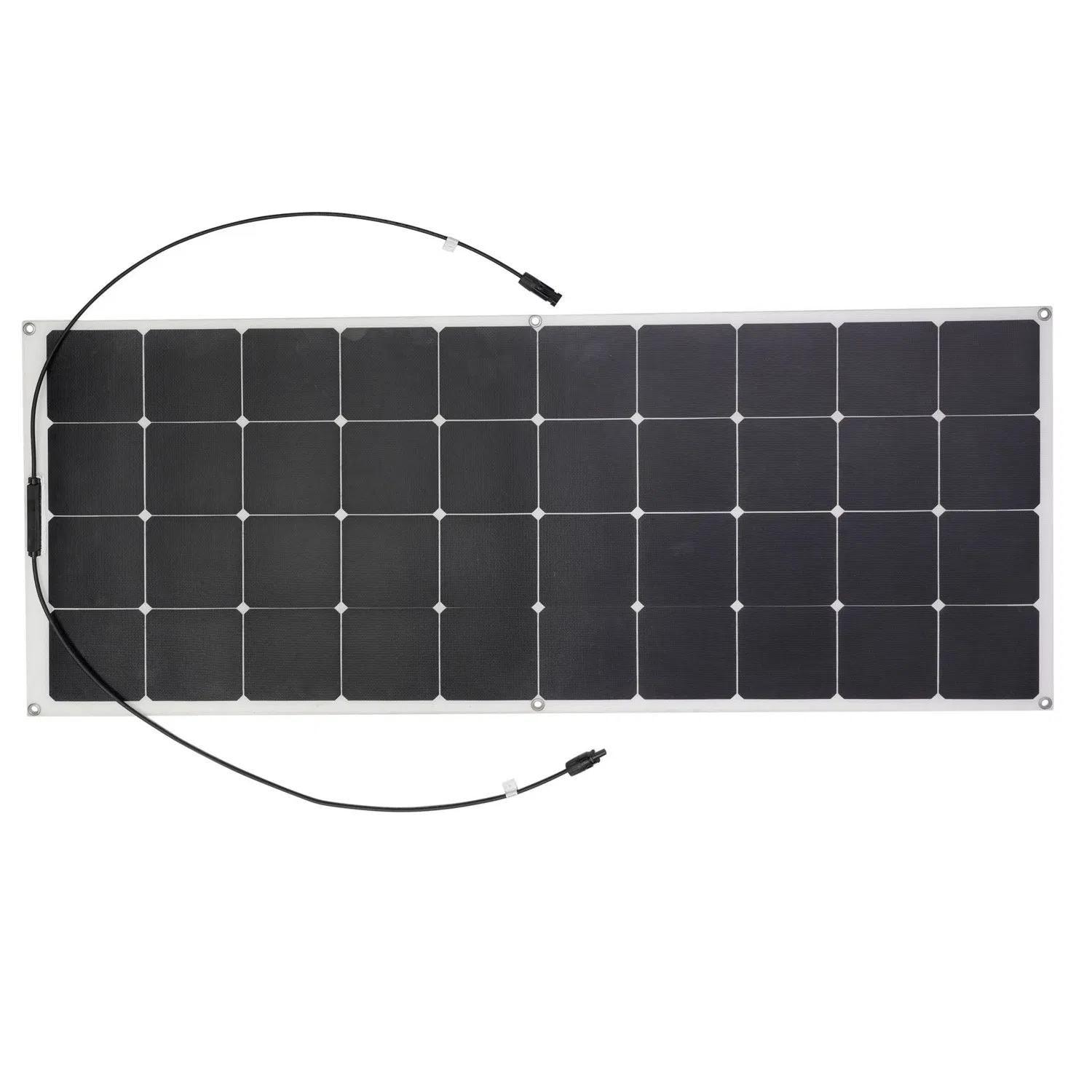 Panel solar PV flexible, resistente y duradero, módulo cargador que soporta conexión en serie y en paralelo para cargar 12V/24V/48V baterías para sistemas fuera de la red