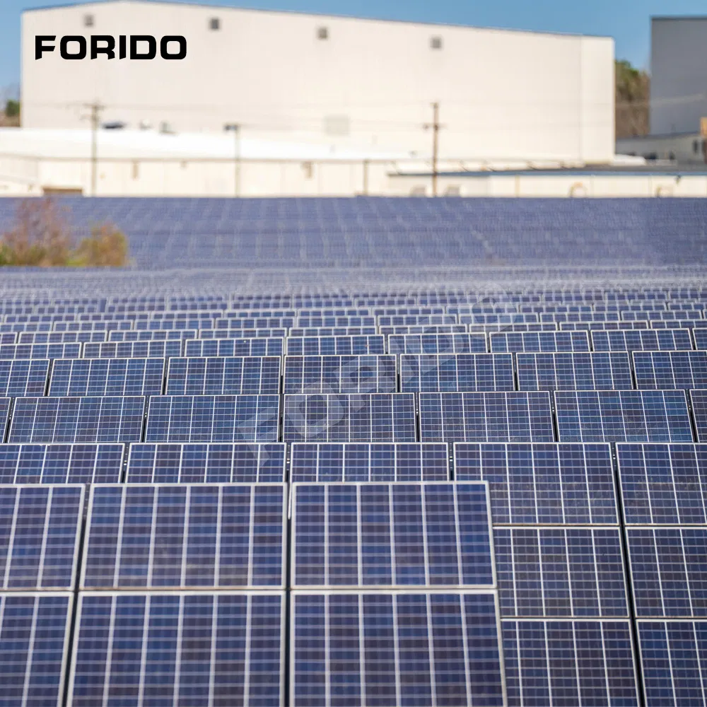 Uso doméstico de generación de energía conectada a la red del sistema completo de paneles solares en el techo