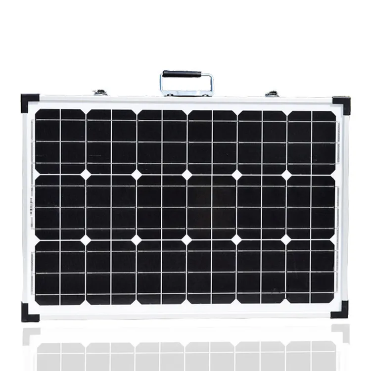 120W Panel Solar Mono Cristalino Plegable Módulo PV Sistema de Energía de Batería Original de Fábrica