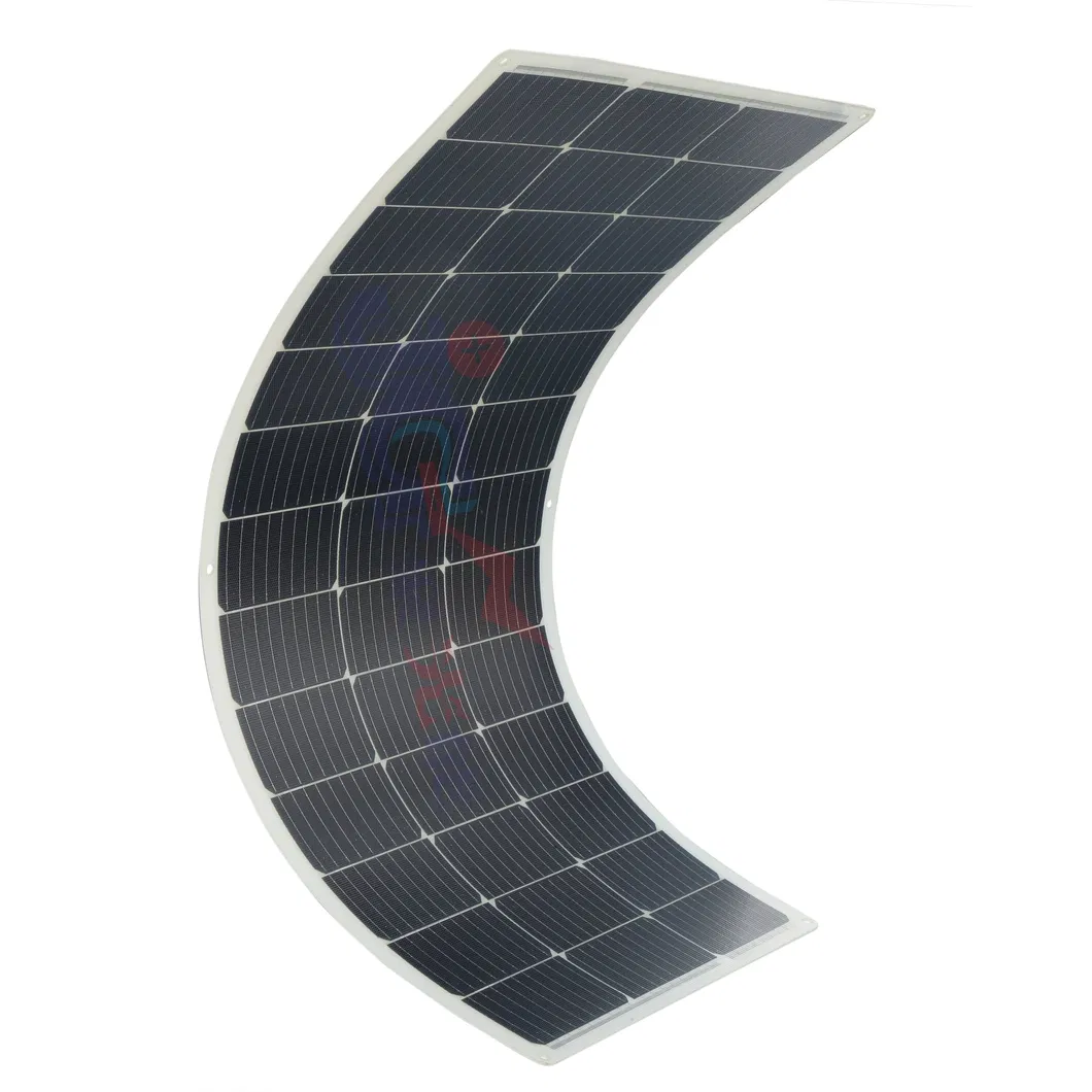 Panel Solar Flexible de Fábrica Mayorista 100W Módulo Monocristalino