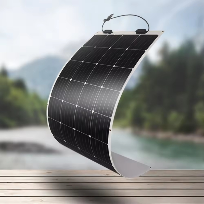 Panel Solar Flexible Módulo Solar PV 430W Panel Solar Mono Cristalino Flexible para Sistema de Paneles Solares Comerciales