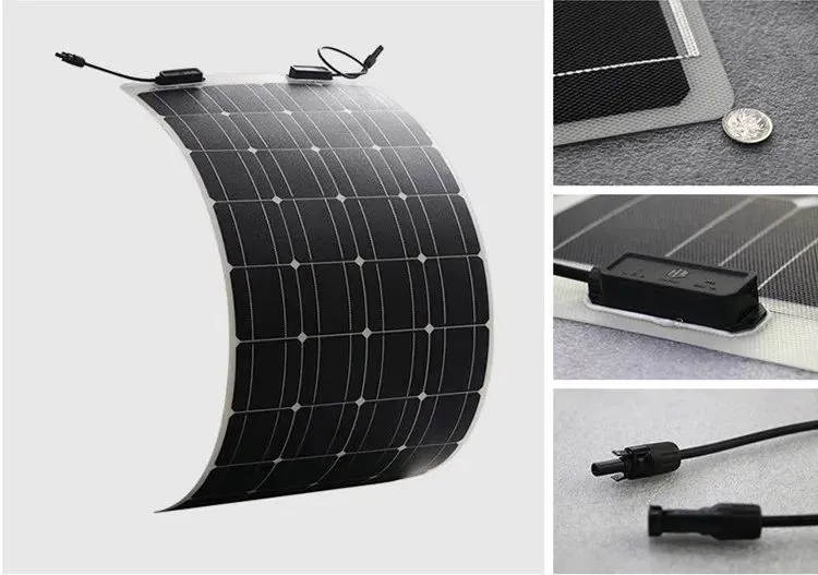 Panel Solar Flexible Plegable Impermeable 100W 80W