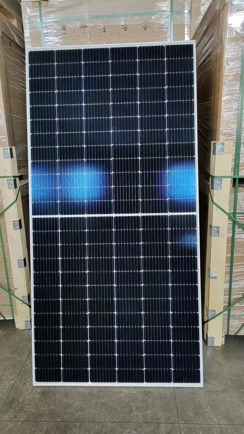 Panel Solar de Alta Eficiencia 580W para Soluciones de Generación de Energía Fotovoltaica Industrial