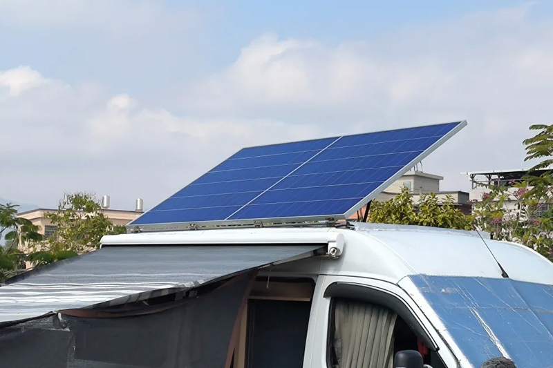 Panel Solar Flexible Engrosado Rígido Antifragmentación Efv-L166-100