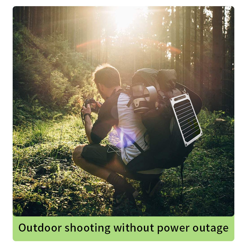 Fábrica de China 10W 30W 40W 80W 160W Panel Solar Flexible y Rollable de Película Delgada para Camping al Aire Libre