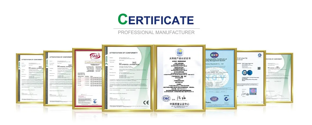 Certificaciones y Logística
