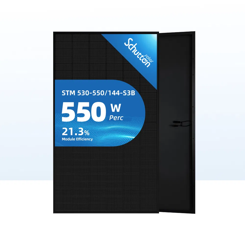 Panel Solar Mono de Perc Full Black Optimizado 535W para Aplicaciones a Gran Escala con Máxima Salida de Potencia
