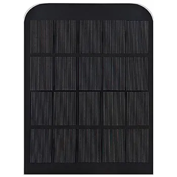 Panel solar de cristal rectangular redondeado personalizado