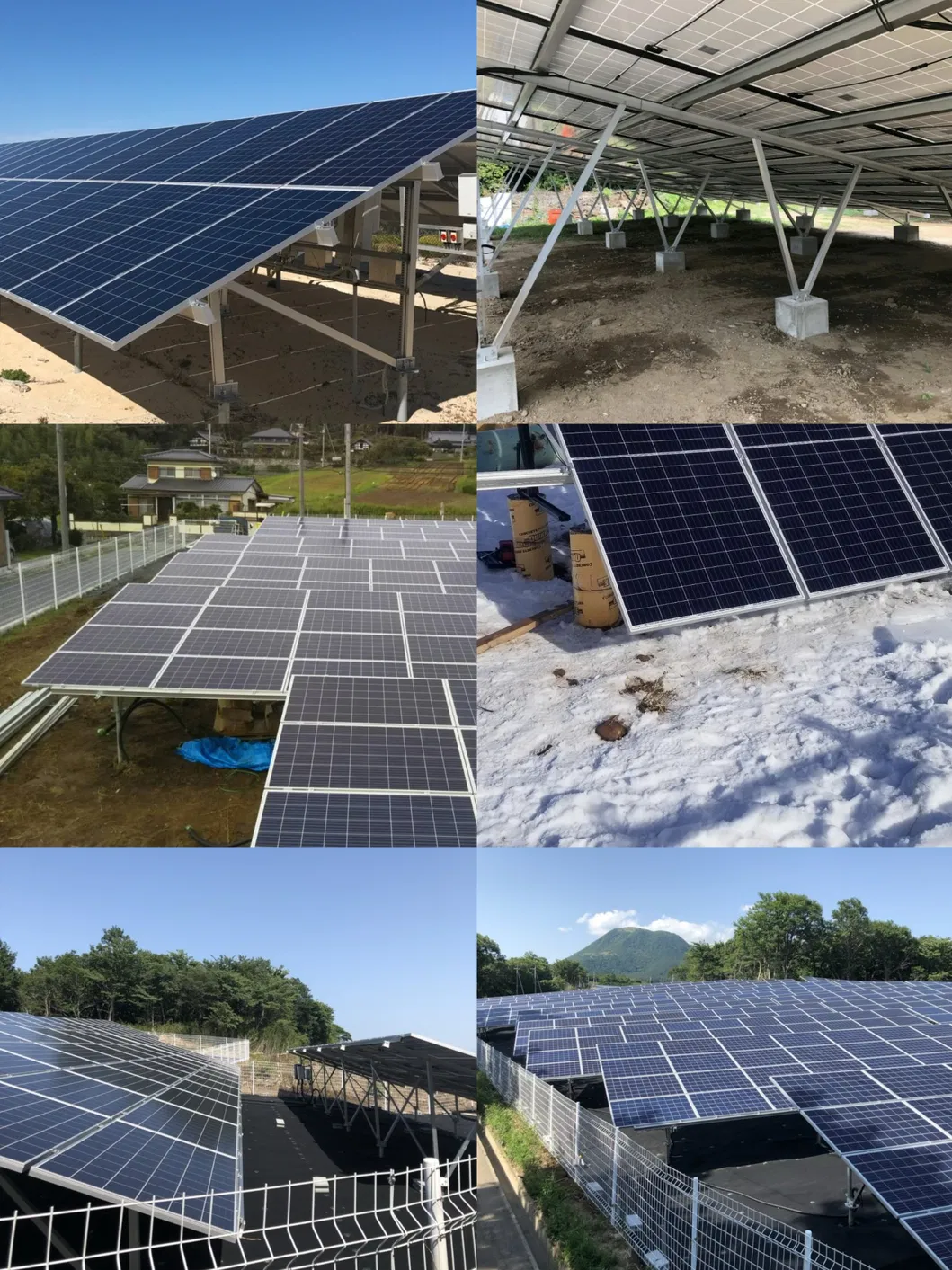 Sistema de Planta de Energía Solar con Paneles Flotantes Sistema de Pontón Flotante Solar