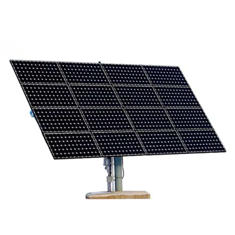 Sistema de Seguimiento Solar Dual de Ejes Inteligente Soporte para Paneles Fotovoltaicos en Tierra 5kw