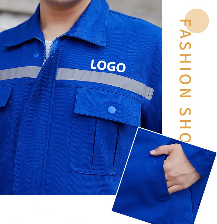 Camisa y pantalones de trabajo de manga larga personalizados para hombres