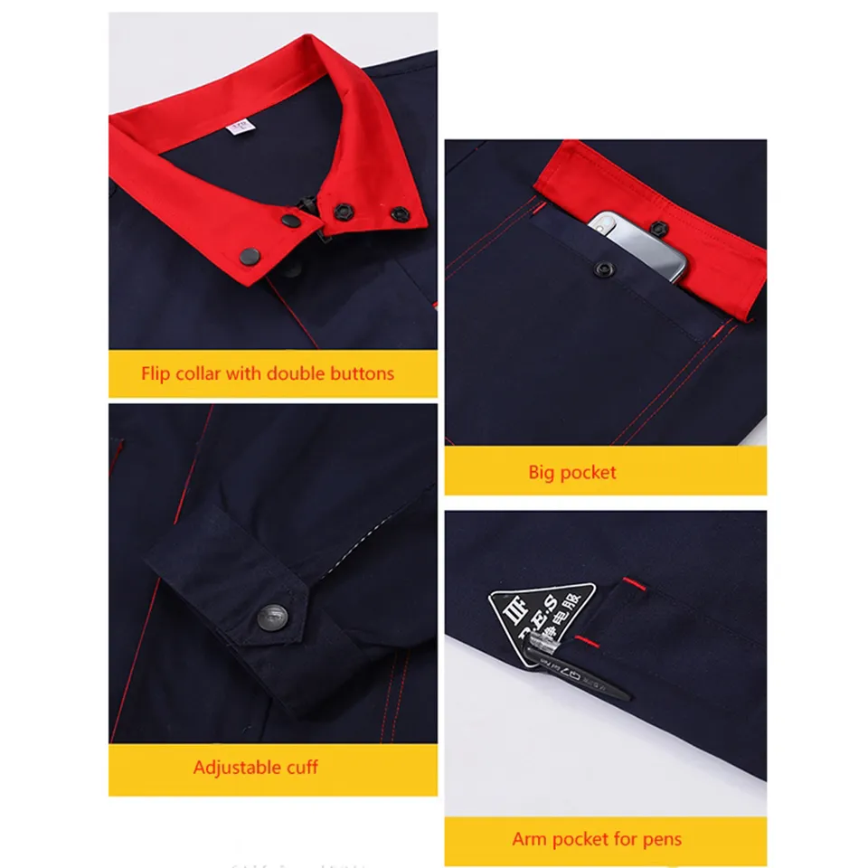 Chaqueta de electricista de trajes formales, uniforme de portero de hotel