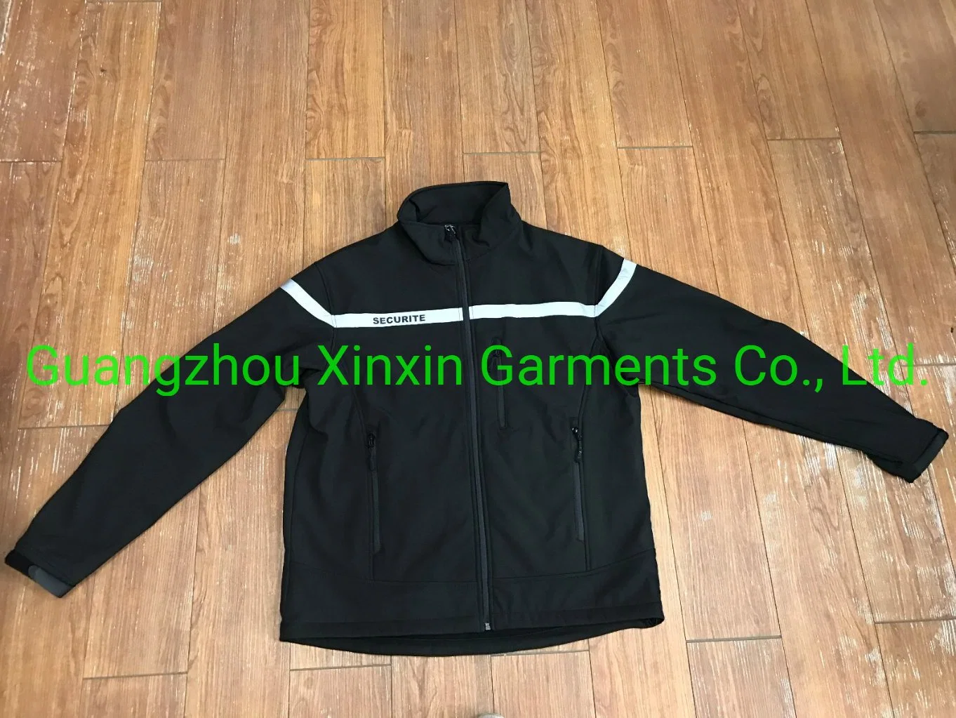 Nuevo diseño mejor uniforme de seguridad color negro uniforme de oficina de seguridad uniforme de conserje (W1004)