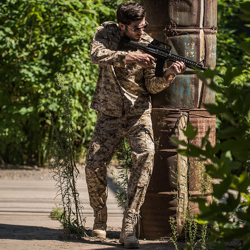 Traje de trabajo táctico de camuflaje mayorista Acu