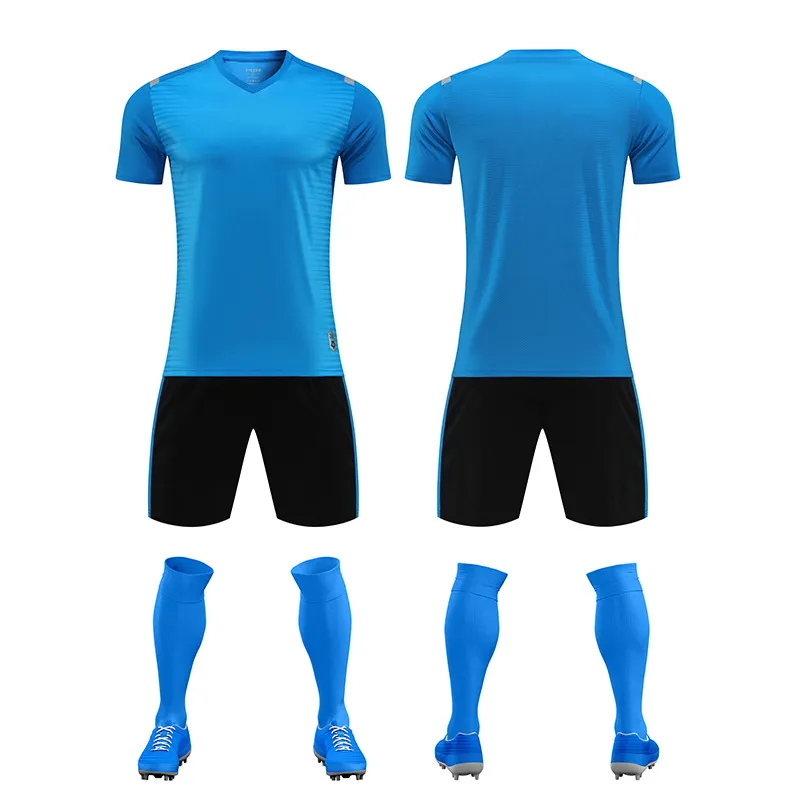 Uniforme de equipo de fútbol sublimado para hombres con impresión por transferencia de calor