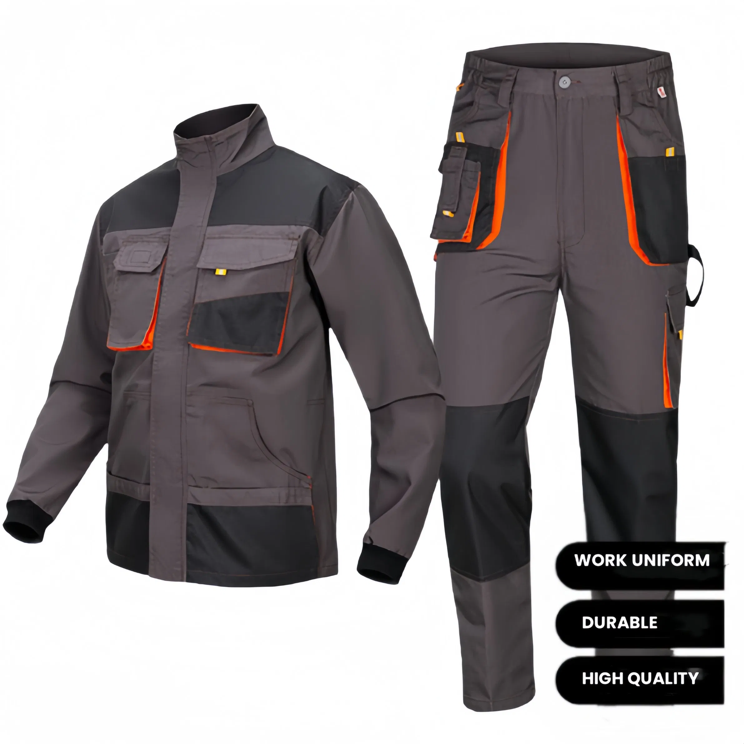 Personalizar Ropa Mecánica Fábrica Trabajo Aeropuerto Puerto Hotel Seguridad Traje Ropa de Trabajo Chaqueta Pantalones Uniforme