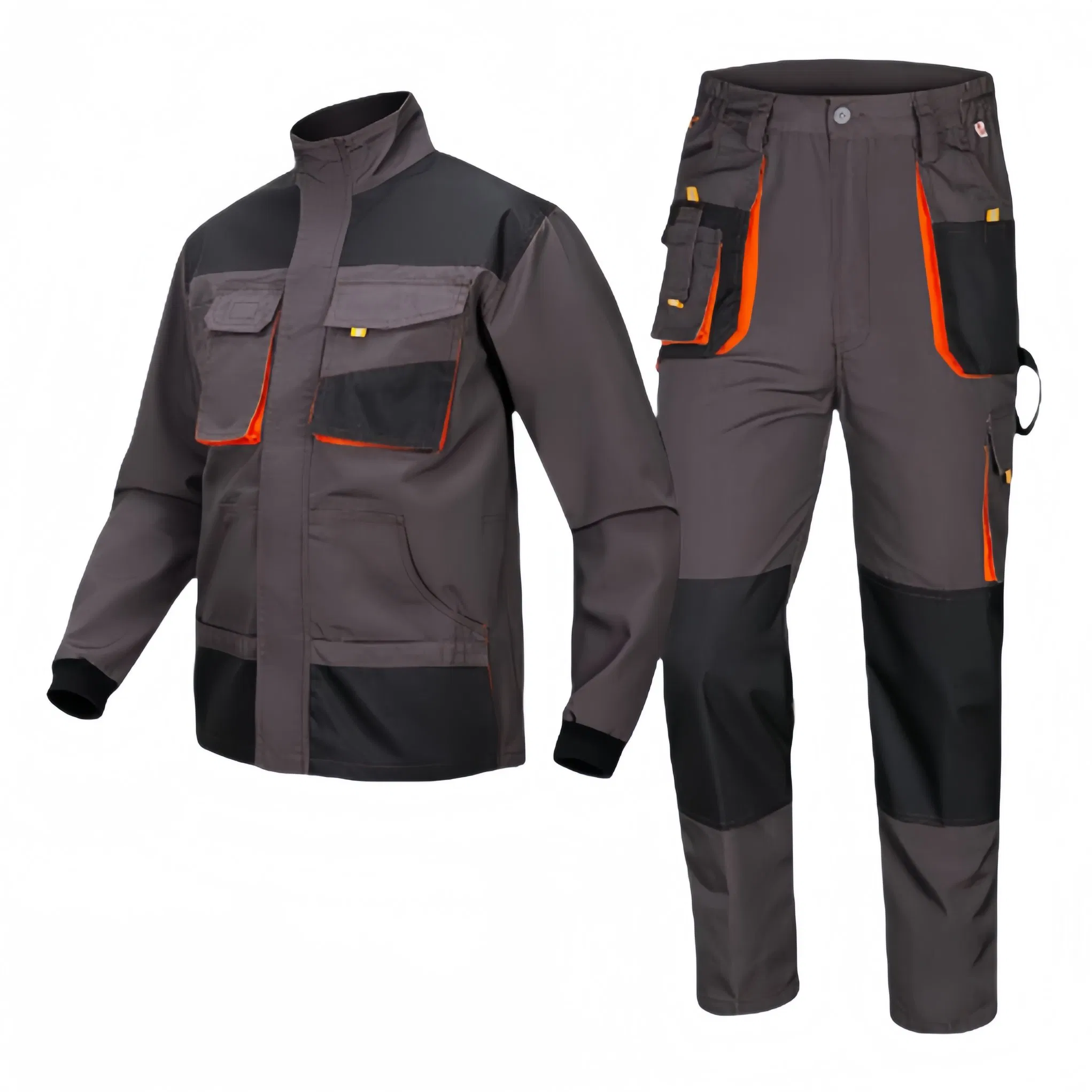 Personalizar Ropa Mecánica Fábrica Trabajo Aeropuerto Puerto Hotel Seguridad Traje Ropa de Trabajo Chaqueta Pantalones Uniforme