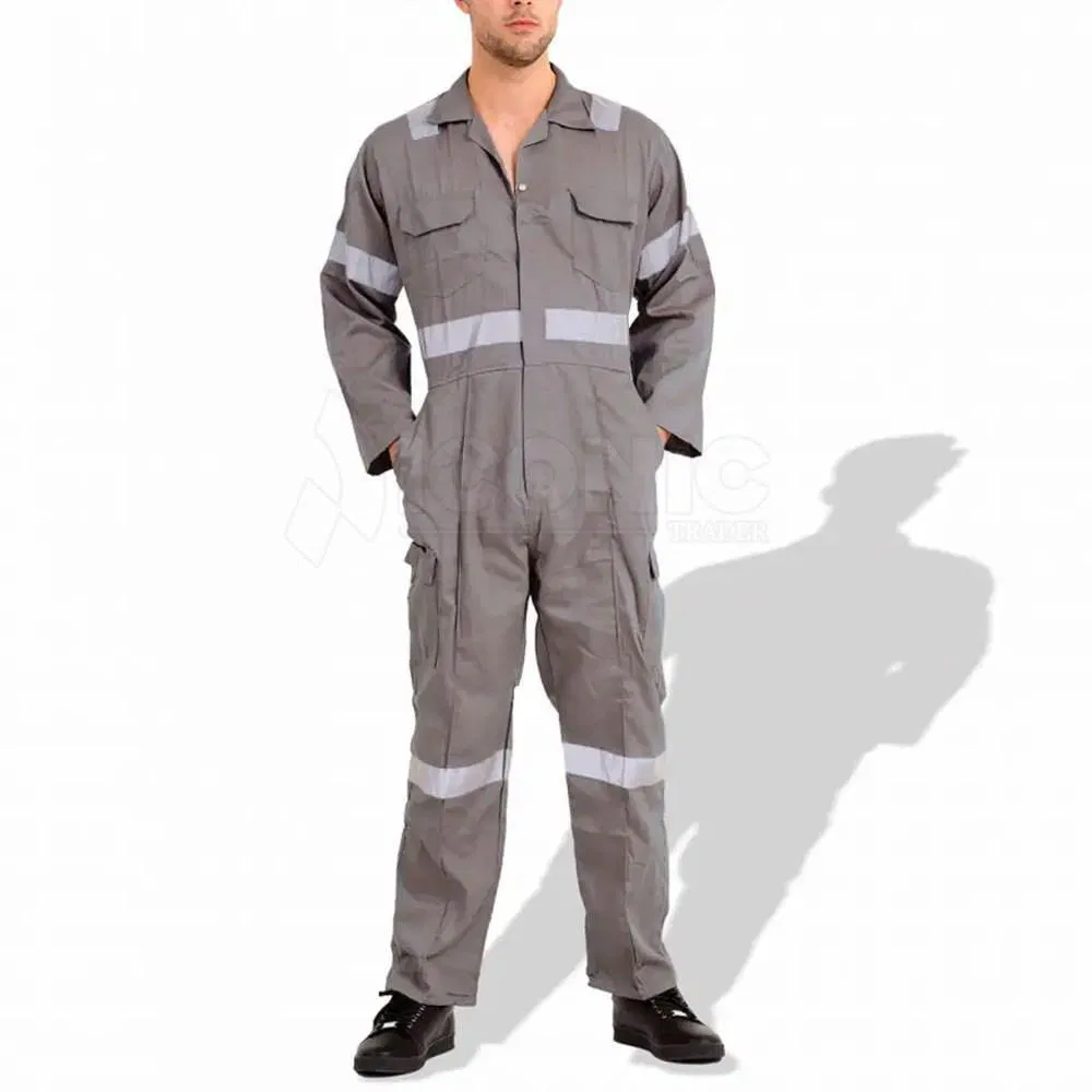 Traje de trabajo cubre todo transpirable reflectante uniforme de seguridad para trabajar