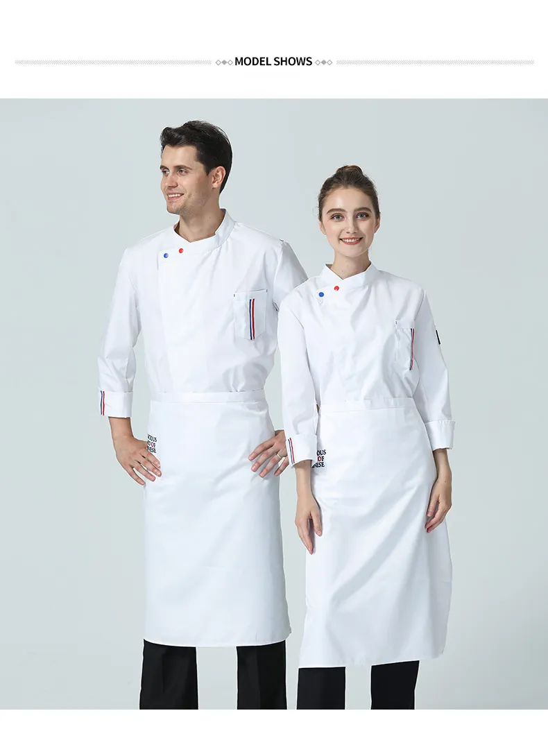 Tabla de tallas de uniforme médico