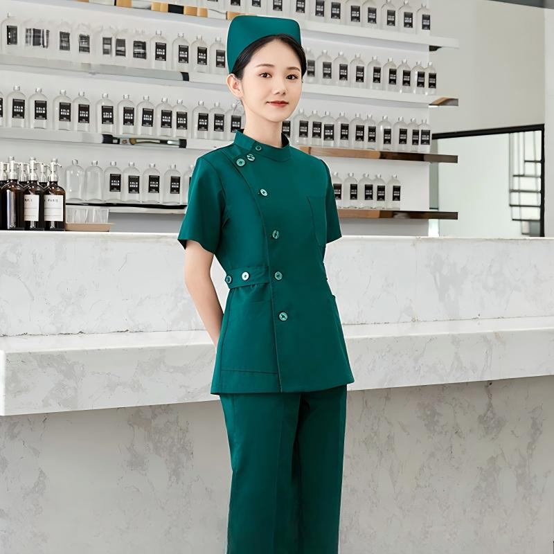 Uniforme Médico de Algodón Puro con Logo Corporativo para Grupos Médicos
