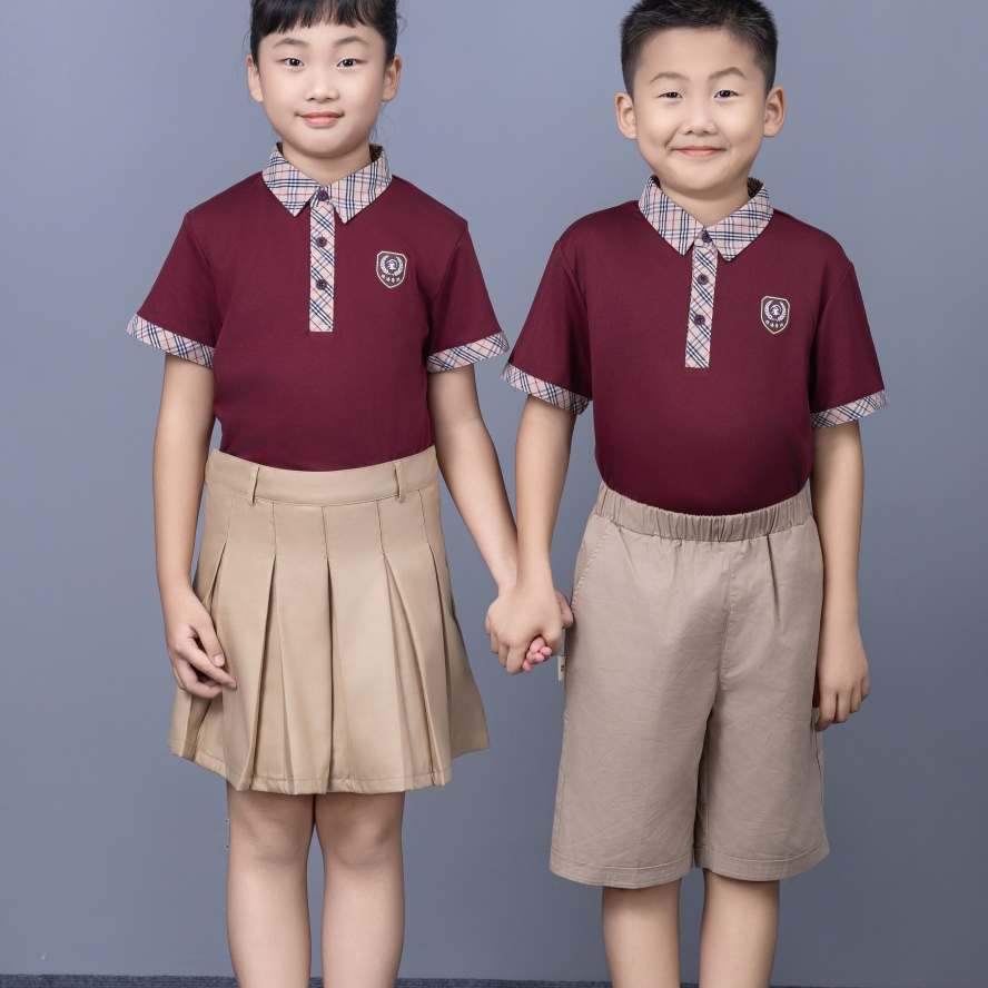 Mejor venta uniforme escolar clásico transpirable de ajuste clásico para secundaria