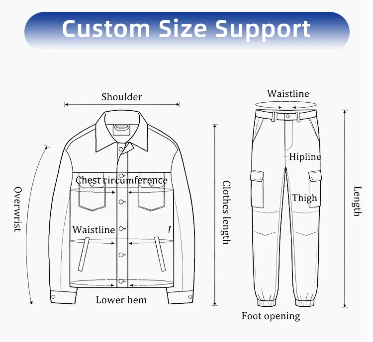 Ropa de trabajo personalizada