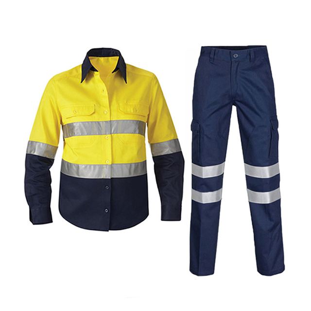 Ropa de trabajo de alta visibilidad al por mayor, pantalones industriales, chaquetas reflectantes, camisas, diseño de uniforme de trabajo