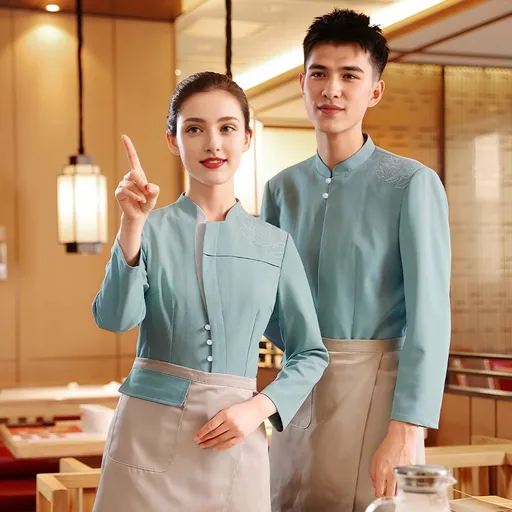 Uniformes de restaurante modernos y elegantes