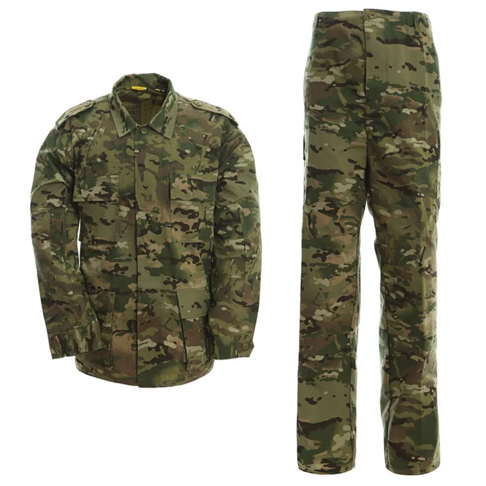 Uniforme Táctico Americano Rip-Stop Combate Bdu Uniforme de Color Personalizado Ropa de Estilo Táctico