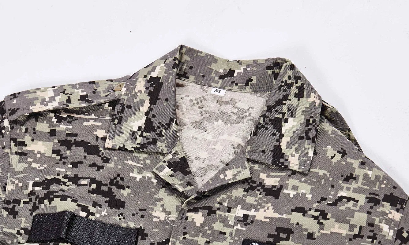Uniformes de entrenamiento táctico de camuflaje personalizado para uso al aire libre