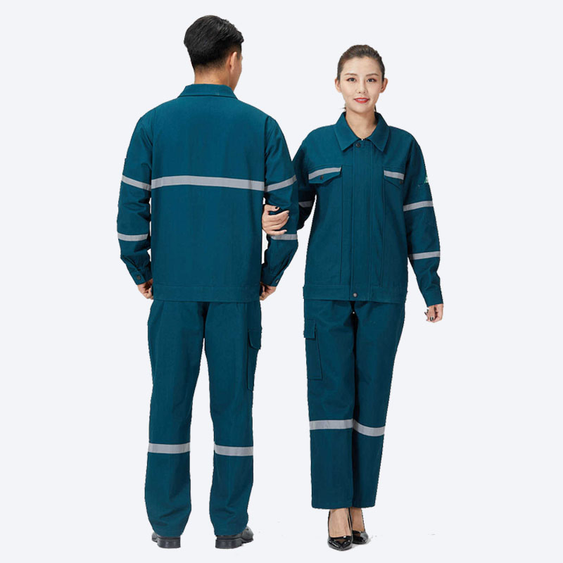 Juego de ropa de trabajo de soldadura Reflective Flame-Retardant, y resistente al calor profesional uniforme de alta visibilidad para la seguridad de los trabajadores ropa Trabajo uniforme