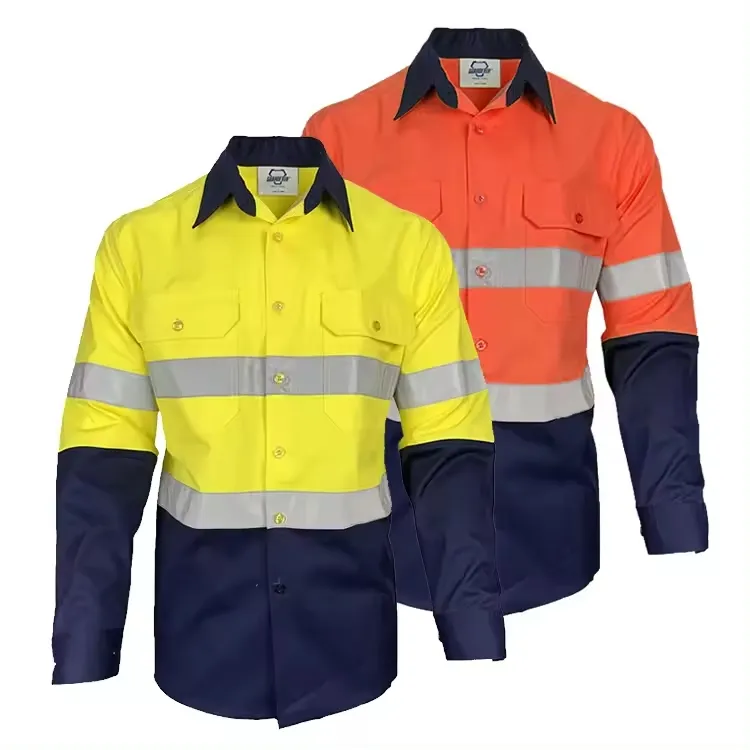 Ropa de seguridad reflectante detalle 1