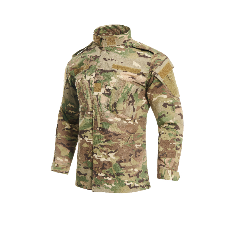 Uniforme táctico acu profesional transpirable con múltiples bolsillos para guardias de seguridad