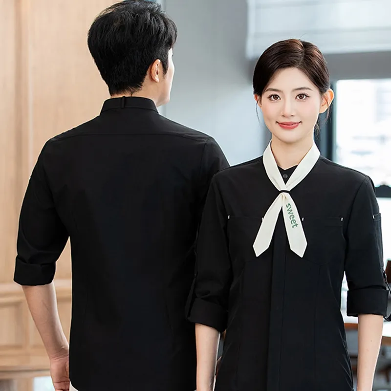 Ropa de trabajo elegante para ama de llaves, uniforme para gerente de cocina de hotel