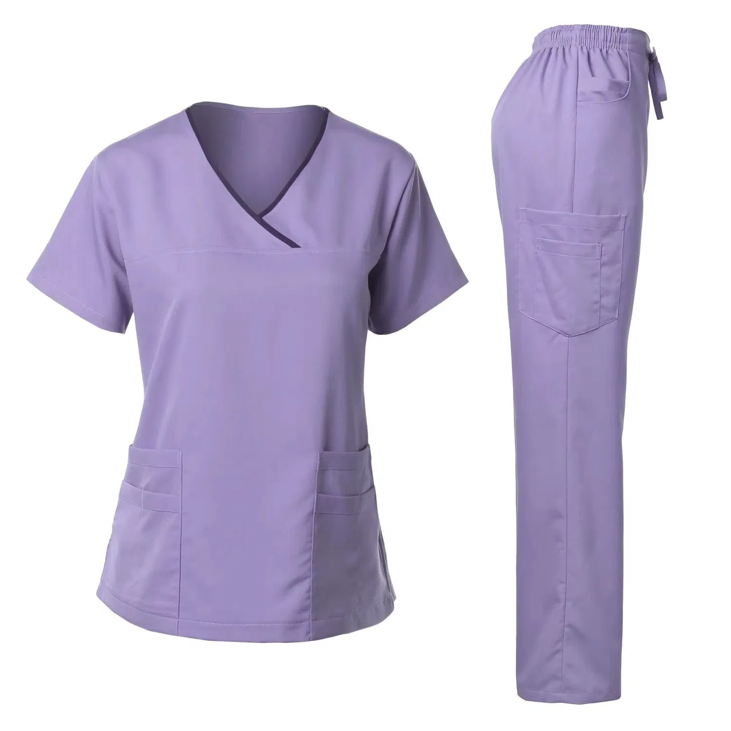 Uniformes médicos de verano ligeros de manga corta para doctores