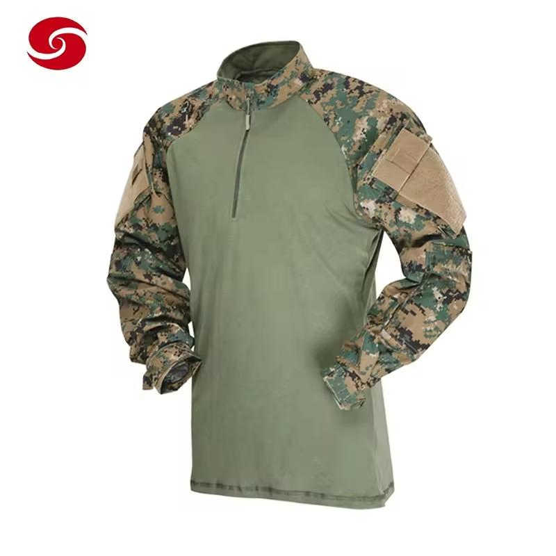 Ropa de camuflaje táctica, camisas de camuflaje de combate, uniformes de combate tácticos
