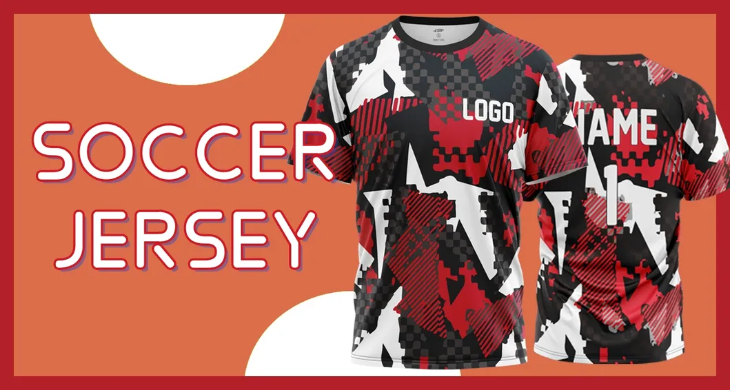 Camiseta de fútbol personalizada de diseño deportivo barato con logo gratis, uniforme de sublimación