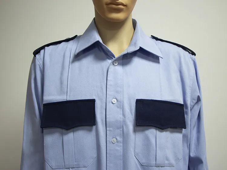 Camisa de Seguridad con Logo Personalizado – Uniforme de Guardia Corporativo, Servicio OEM/ODM Disponible