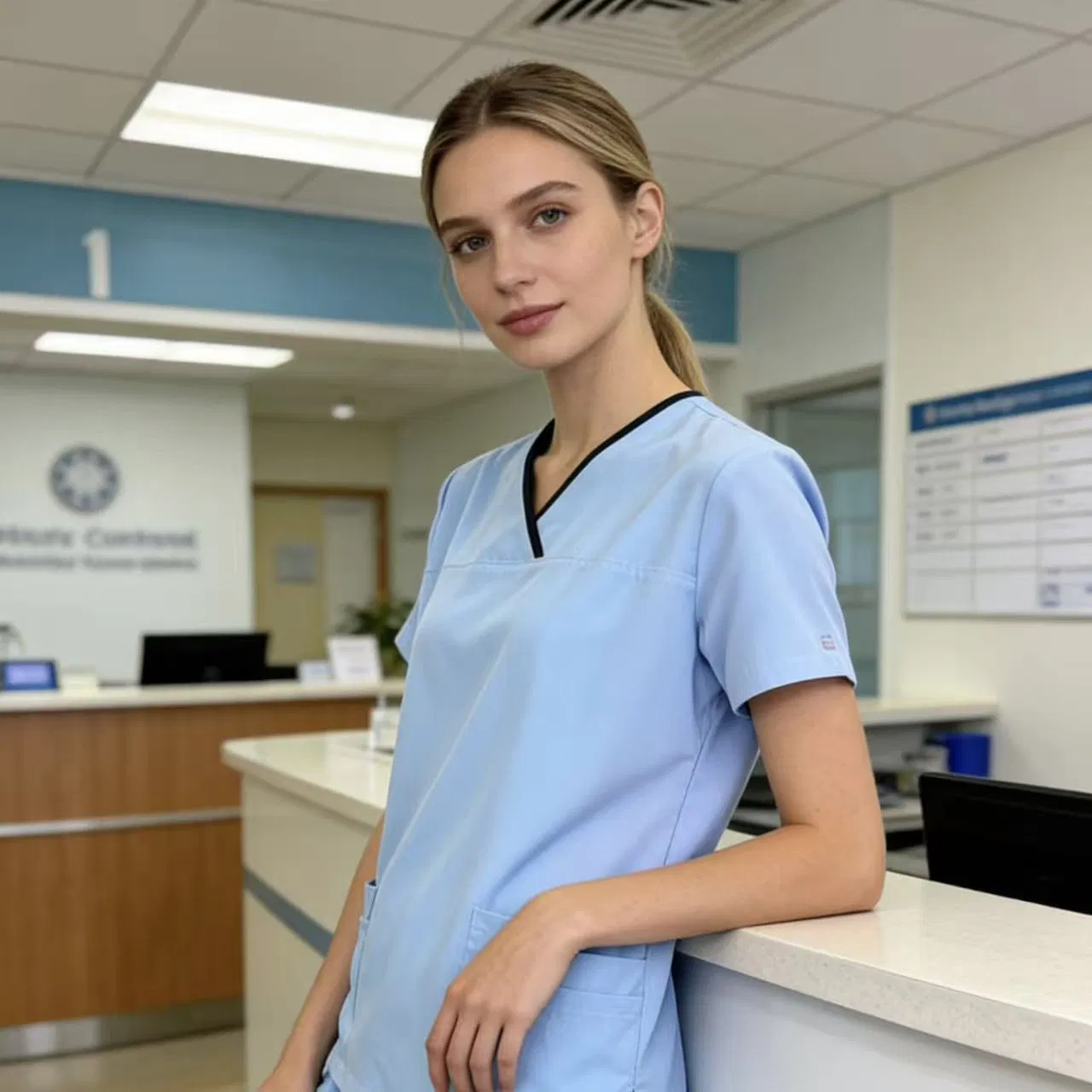 Colección de enfermería más vendida - Scrubs médicos uniformes funcionales ropa personalizada OEM
