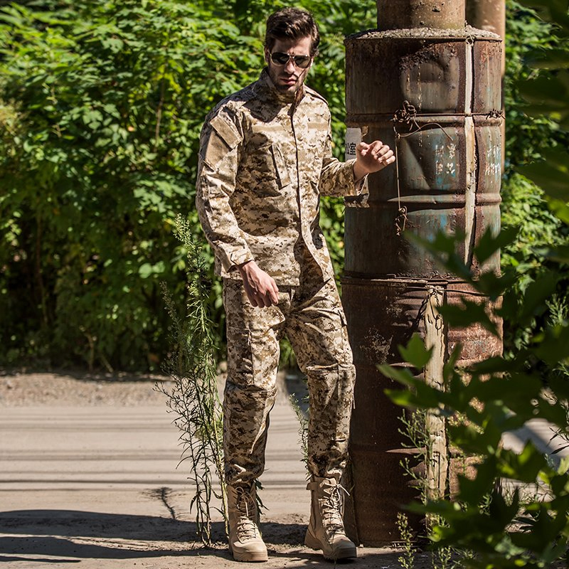 Traje de trabajo táctico de camuflaje mayorista Acu